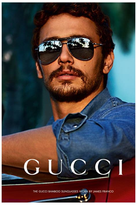 james franco models for gucci|James Franco Stars in Gucci Fall/Winter 2013 Mens Eyewear .